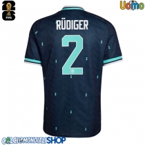 Maglie da calcio Germania Antonio Rudiger #2 Seconda Maglia Mondiali 2026  Manica Corta